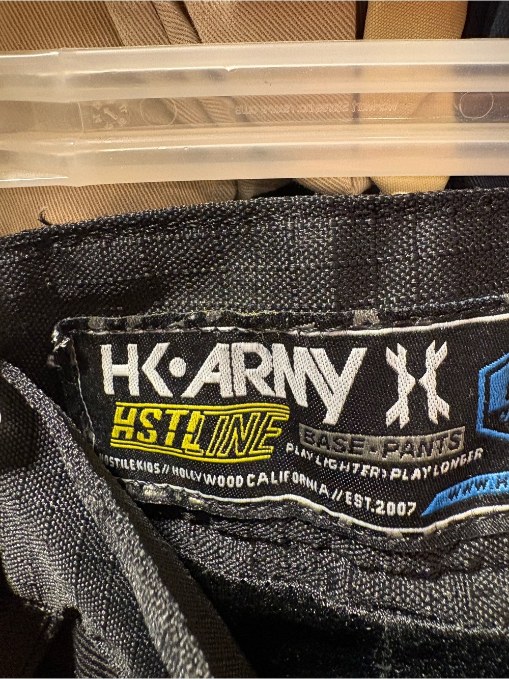Hi army paintball men’s Black Base Pants - HST Line